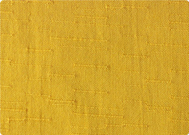 สง่างามสีเหลือง / ขาว 120gsm 100 เรยอนผ้า jacquard เบาะผ้า