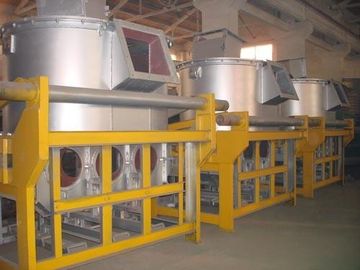 GYT-2000 เตาประเภทหลักของการเหนี่ยวนำทองแดงก้าน 2000kg อัตราการหลอมละลาย