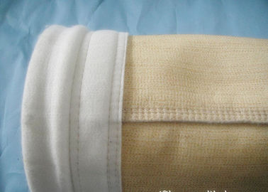 ถุงกรองอุตสาหกรรมผ้ากรองชนิดใยสังเคราะห์ Aramid สำหรับเครื่องฟอกอากาศ
