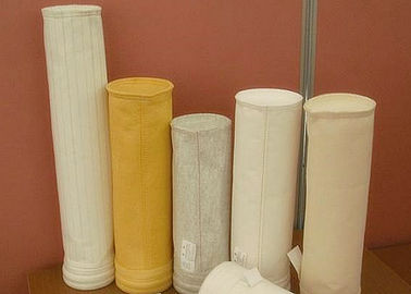 ถุงกรองอุตสาหกรรมผ้ากรองชนิดใยสังเคราะห์ Aramid สำหรับเครื่องฟอกอากาศ