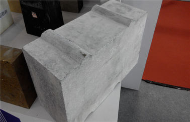 สวม Sidewall ด้านหลังบล็อก Alumina วัสดุทนไฟจากโรงงานอุตสาหกรรม