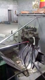 แรงดันสูงทองแดงความถี่เตาหลอม 750kg 180KW