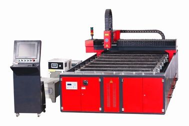 500W 1500 X 3000 ซีเอ็นซีเลเซอร์ไฟเบอร์เครื่องตัดแผ่นจาน