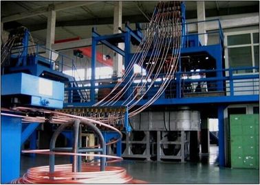 มืออาชีพทองแดงถอนเงินเครื่อง PLC ควบคุมระบบ Servo Motor Driven