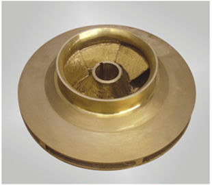 OEM ใบพัดปั๊มทองเหลืองทองแดงทรายหล่อใบพัดล้อใบพัด ASTM, GB, DIN, EN