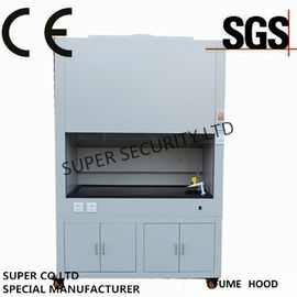 ห้องปฏิบัติการเคมีเคลือบสารเคมีควันดูดเคมีอันตราย 800W - 1400W IP 20 Laboratory Hood
