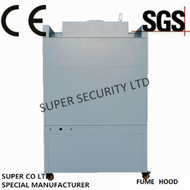 ห้องปฏิบัติการเคมีเคลือบสารเคมีควันดูดเคมีอันตราย 800W - 1400W IP 20 Laboratory Hood