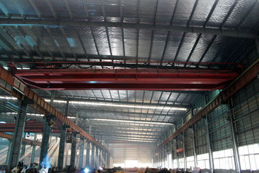 เครนเหนือศีรษะแบบคานคู่ไฟฟ้า 16T สำหรับร้านซ่อม