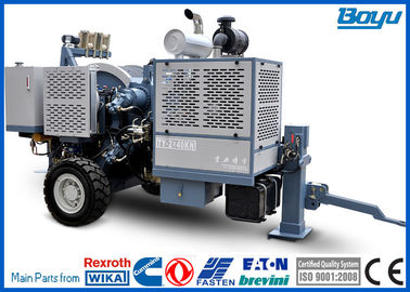 อุปกรณ์เสริมสำหรับสายรัดไฟฟ้าสำหรับ OPGW / ADSS และตัวนำ 9Ton 2x45kN Cummins Engine