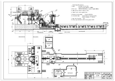 1 สาระและ 10T ต่อชั่วโมงเครื่องหล่อ Billet, เปิดหล่อ