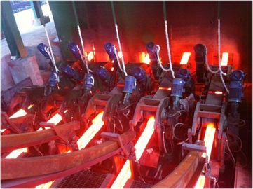 5 Strands รถยนต์เปลวไฟตัด CCM เครื่องหล่ออย่างต่อเนื่องน้ำเย็น R8M
