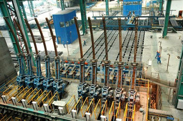 R8M &amp; 8 Strands CCM เครื่องหล่ออย่างต่อเนื่อง, 60T