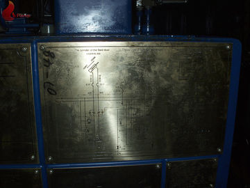 สี่ปีกเหล็ก 7500kg / ชมอัลลอย Banbury ผสมภายในลึกลับประเภท FM-410