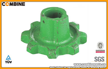 C45 เหล็ก Cast Iron เครื่องเกี่ยวนวดข้าว Sprocket 4C1020 (JD H91334) มาตรฐาน DIN