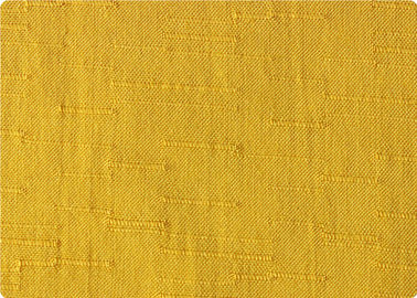 สง่างามสีเหลือง / ขาว 120gsm 100 เรยอนผ้า jacquard เบาะผ้า
